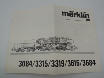 Märklin H0 - 3319 - Stoomloc met tender, BR 50 van de ÖBB - Digitaal