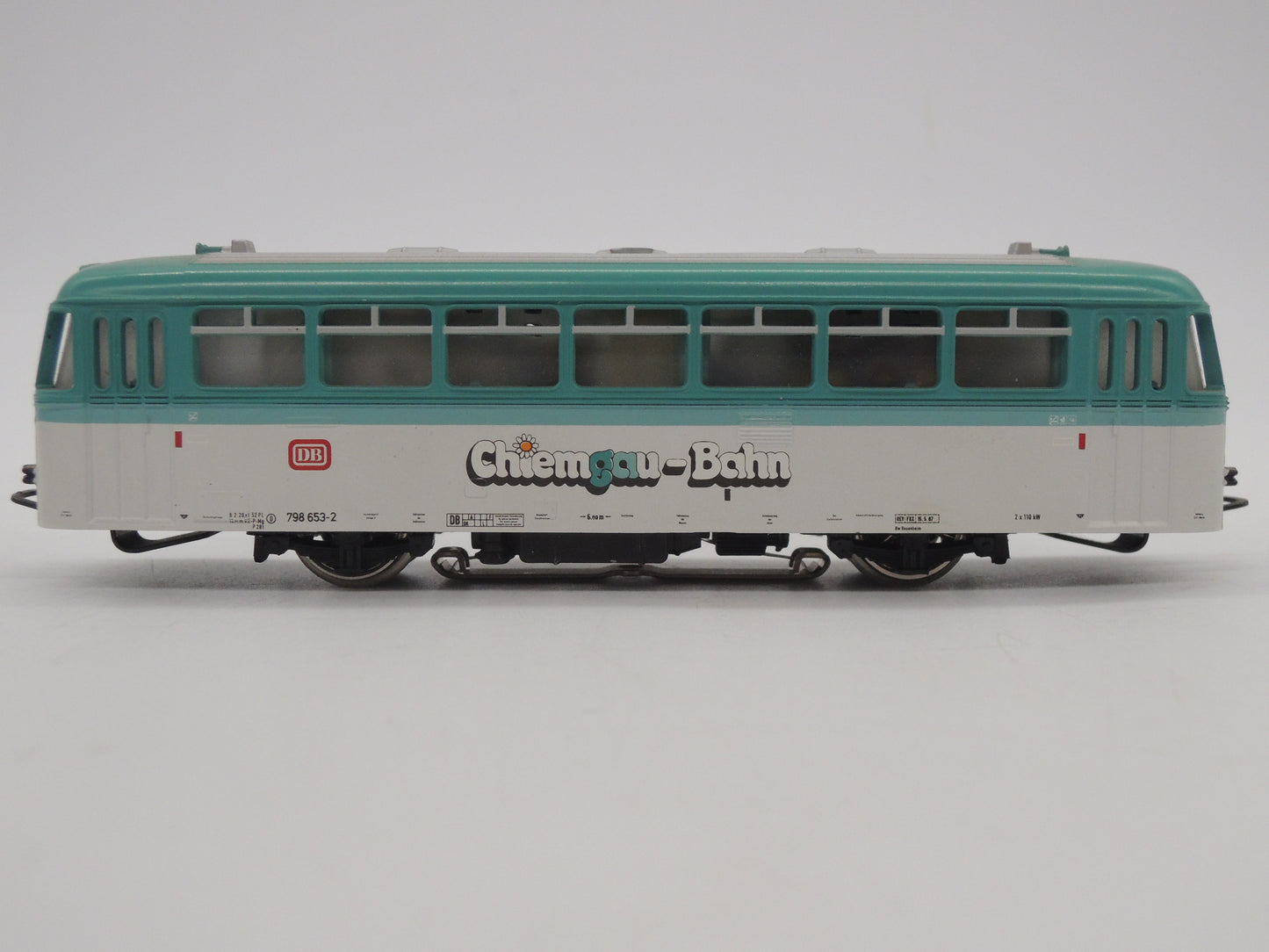 Primex H0 - 3012 - Railbus met bijwagen "Chiemgau-Bahn" - Digitaal