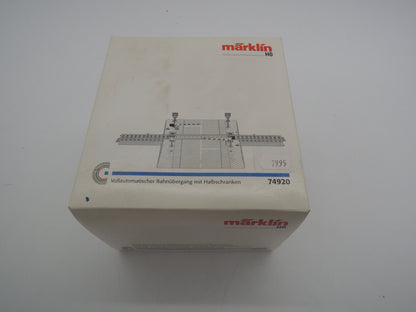 Märklin H0 - 74920 - Vollautomatische spoorweg overweg C-Rail