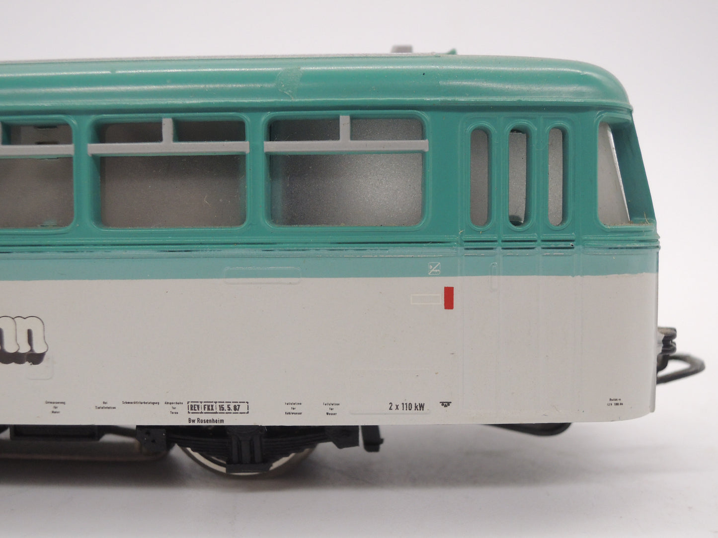 Primex H0 - 3012 - Railbus met bijwagen "Chiemgau-Bahn" - Digitaal
