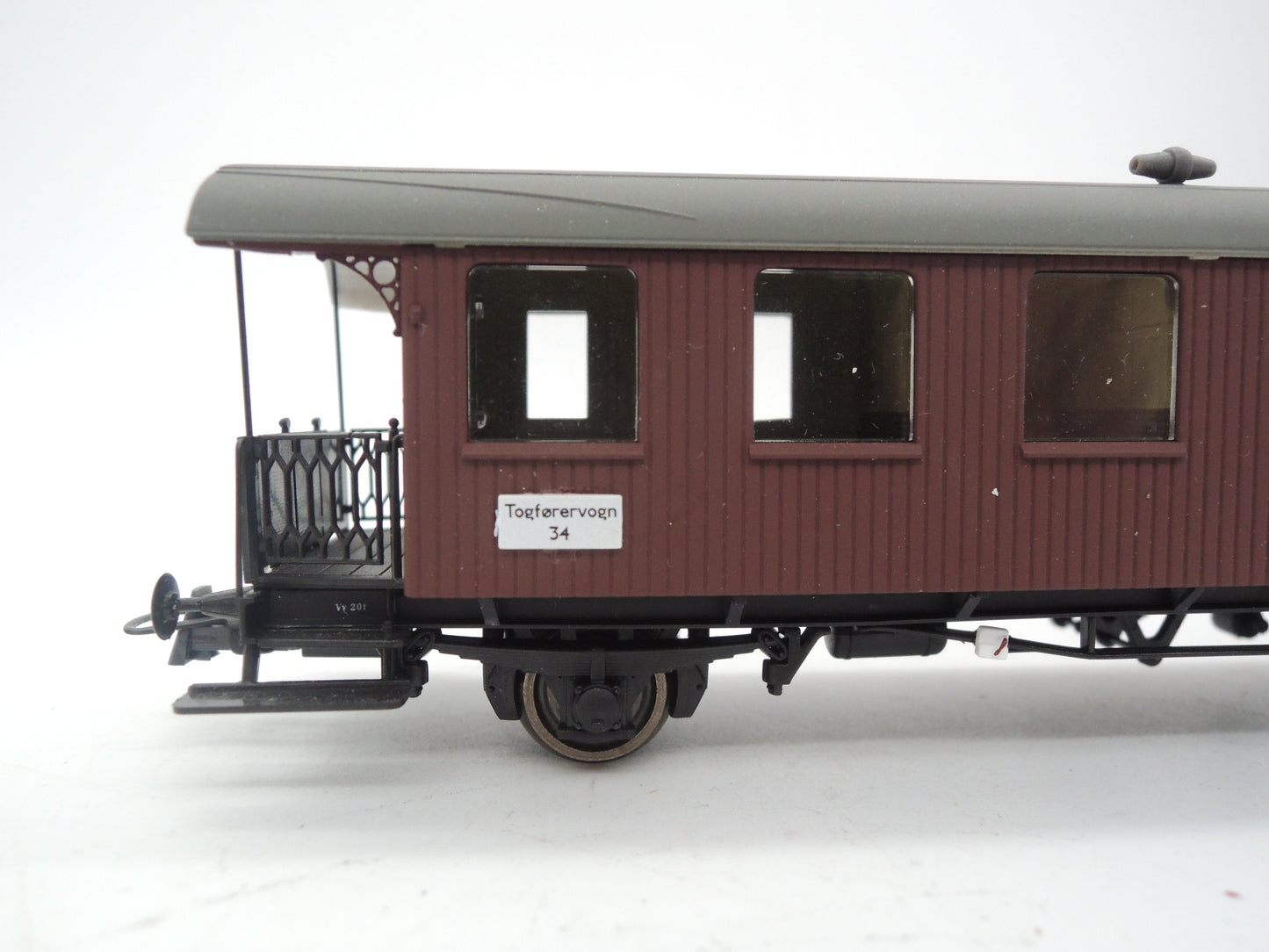 Hobbytrade H0 - 51007 - 2-assige personenwagen CU 1469 van de DSB