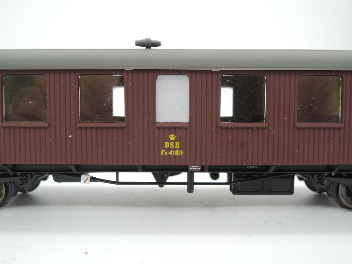 Hobbytrade H0 - 51007 - 2-assige personenwagen CU 1469 van de DSB
