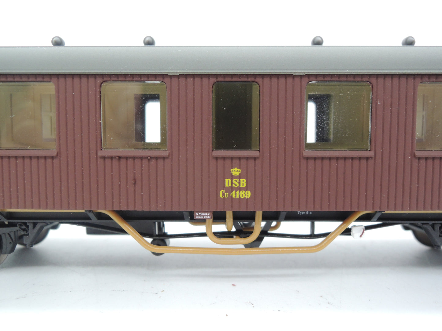 Hobbytrade H0 - 51007 - 2-assige personenwagen CU 1469 van de DSB
