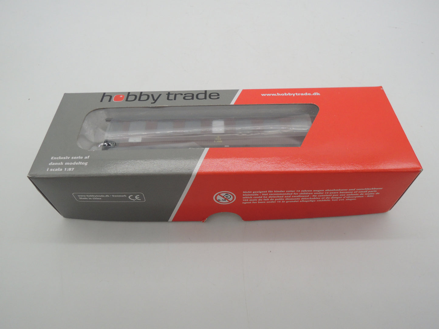 Hobbytrade H0 - 51007 - 2-assige personenwagen CU 1469 van de DSB