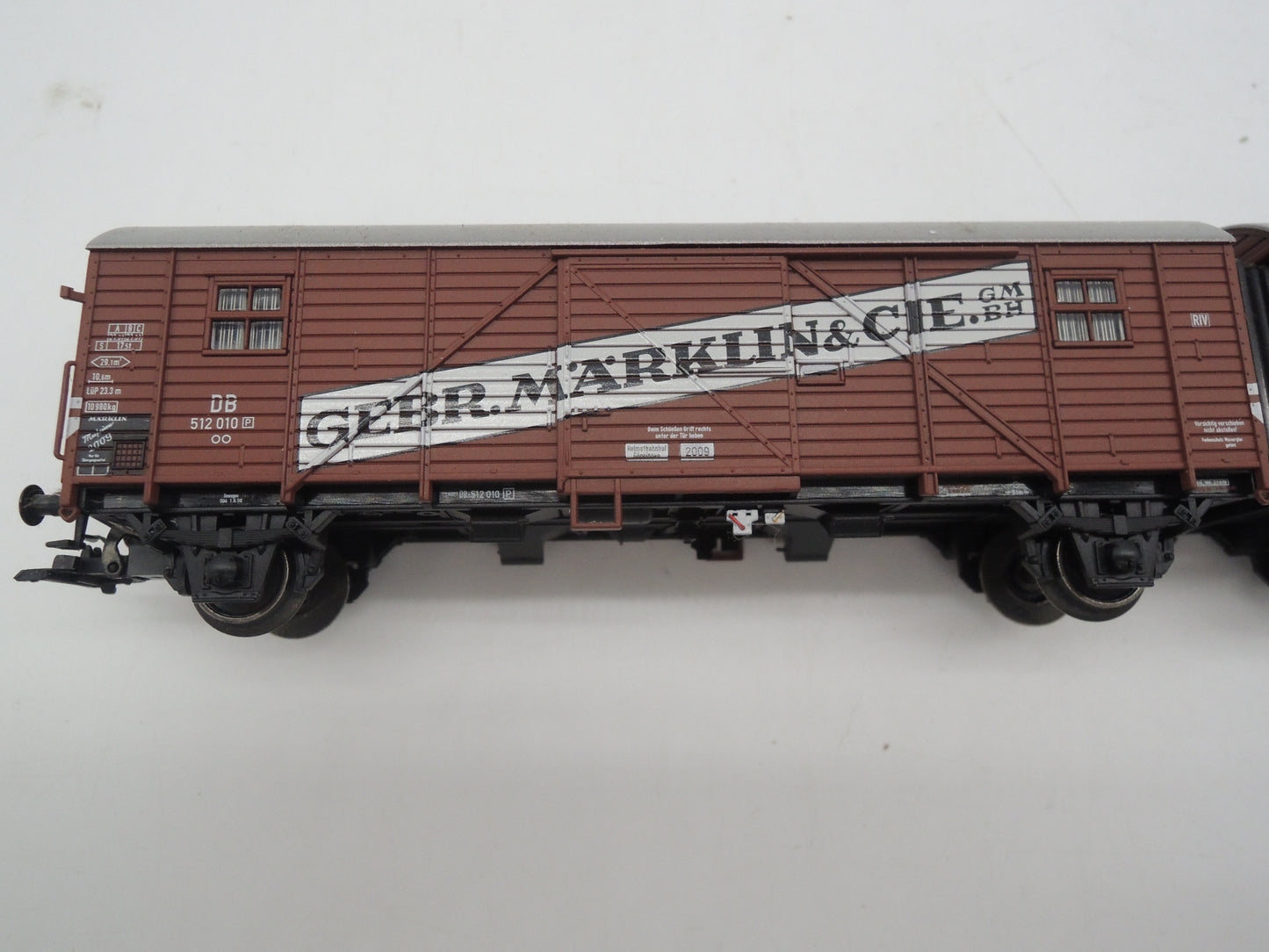 Märklin H0 - 48009 - Wagenpaar „Leig-eenheid” type Gllmghs 37 van de DB