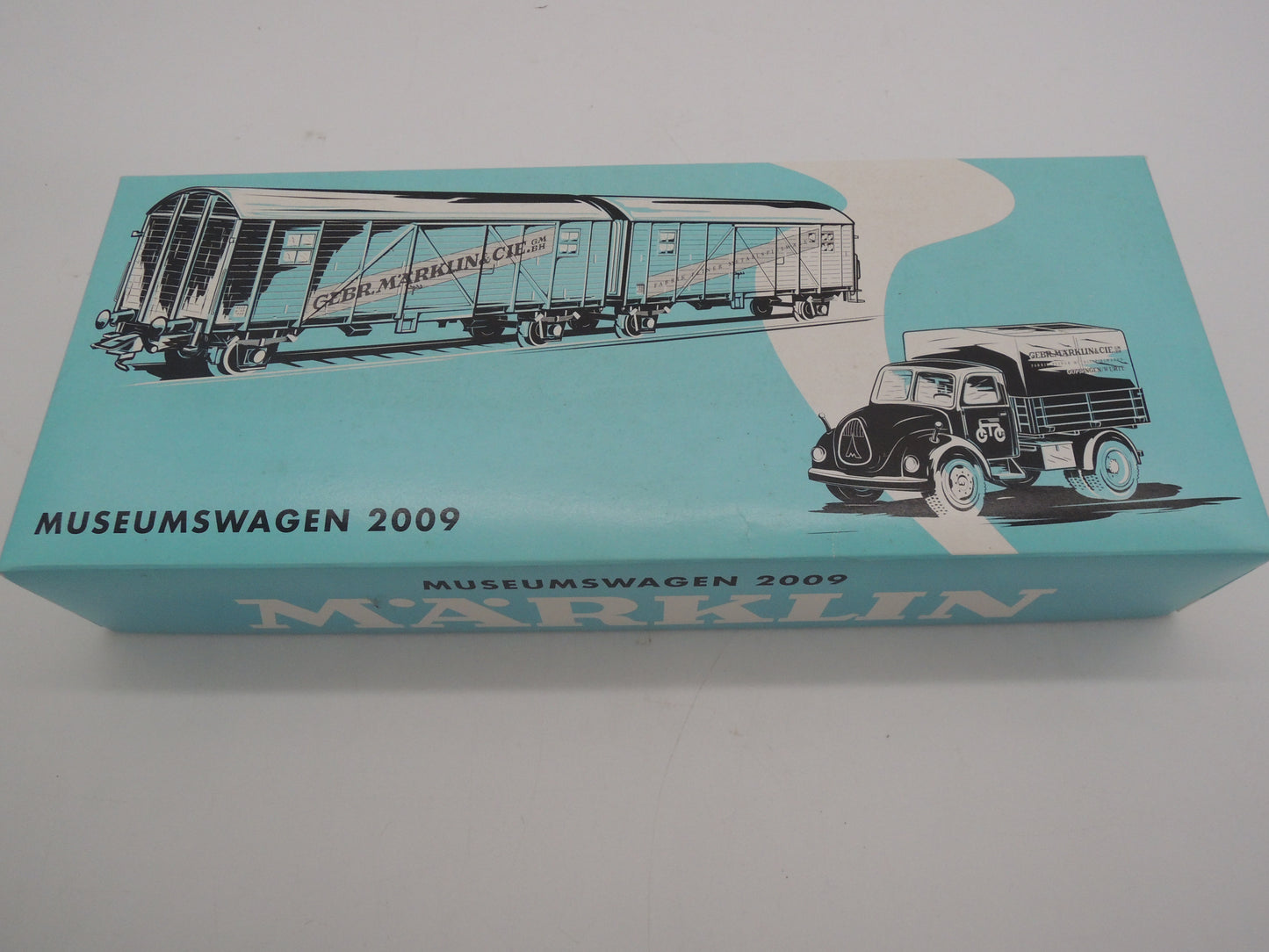 Märklin H0 - 48009 - Wagenpaar „Leig-eenheid” type Gllmghs 37 van de DB