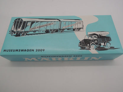 Märklin H0 - 48009 - Wagenpaar „Leig-eenheid” type Gllmghs 37 van de DB