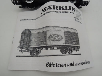Märklin H0 - 48159 - Gesloten goederenwagen "Ford" van de DB - Insider