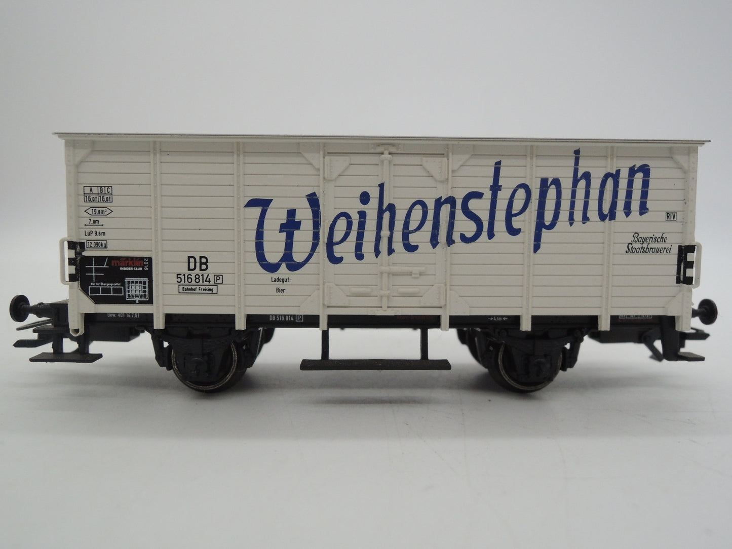 Märklin H0 - 48166 - Gesloten goederenwagen "Weihenstephan" van de DB - Insider