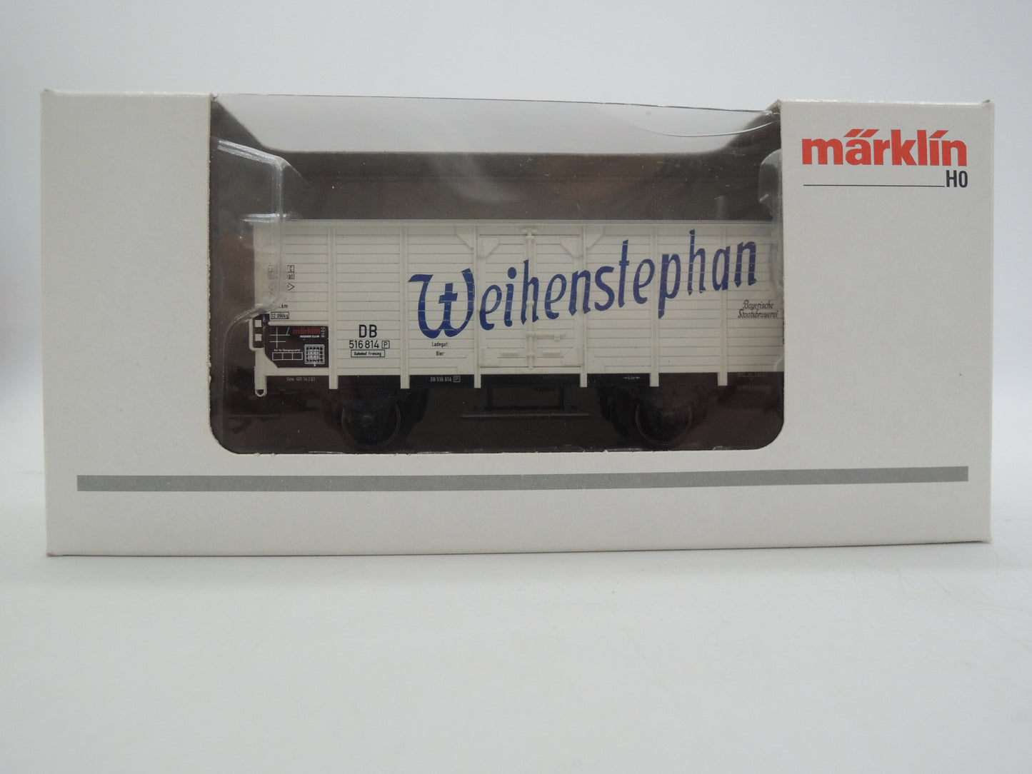 Märklin H0 - 48166 - Gesloten goederenwagen "Weihenstephan" van de DB - Insider