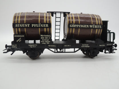 Märklin H0 - Museum 1991 - Vatenwagen "August Pflüger" van de K.W.St.E.