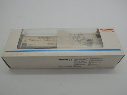 Märklin H0 - Museum 1994 - Gesloten goederenwagen "Genossenschaffts-Brauerei" van de K.W.St.E.