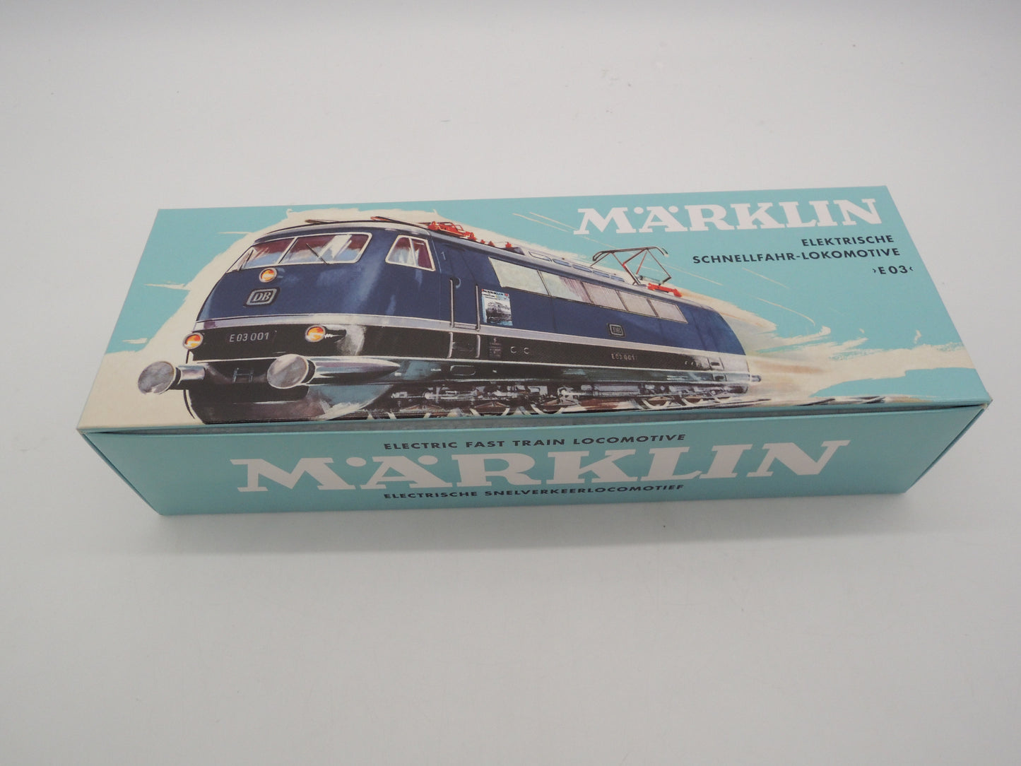Märklin H0 - 37578 - E-loc, BR E-03 van de DB, MFX/Sound - Blauwe editie
