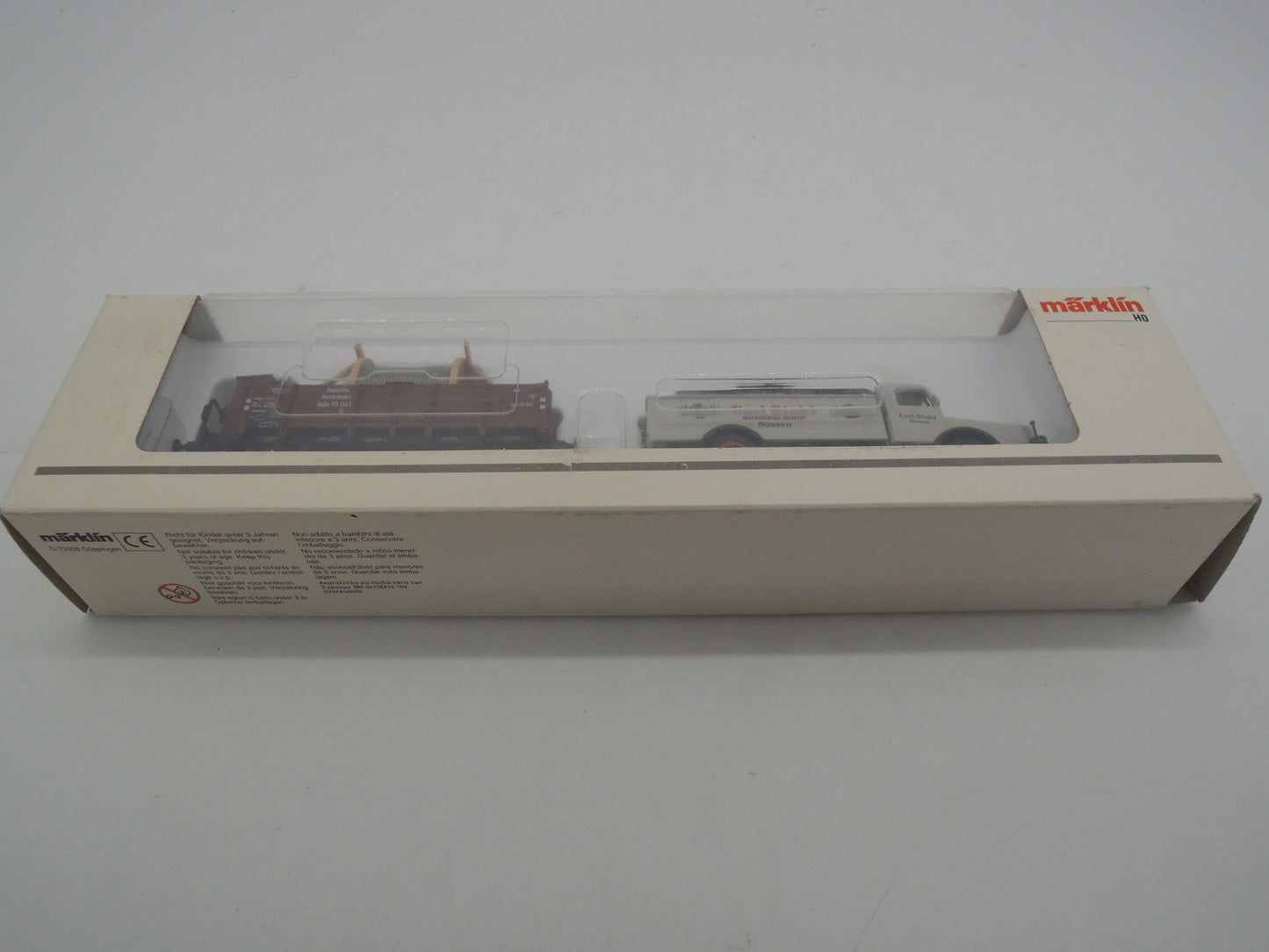 Märklin H0 - Museum 2003 - Open goederenwagen, met lading van de DRG