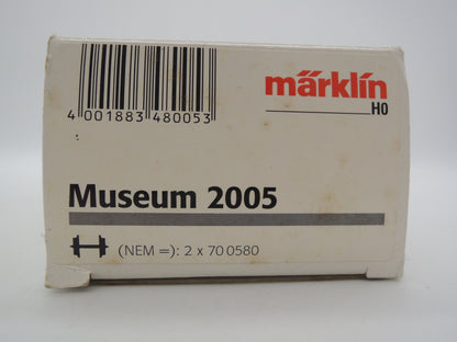 Märklin H0 - Museum 2005 - Gesloten goederenwagen van de DRG