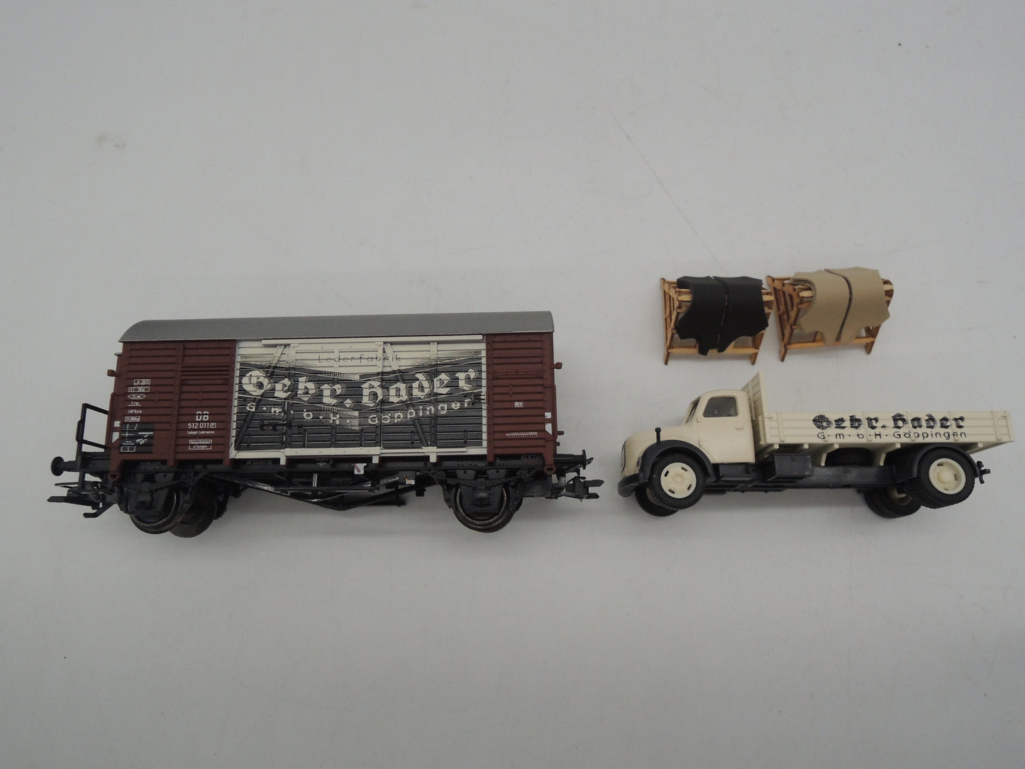 Märklin H0 - 48111/Museumwagen 2011 - Gesloten goederenwagen "Gebr. Bader" van de DB