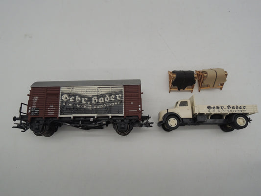 Märklin H0 - 48111/Museumwagen 2011 - Gesloten goederenwagen "Gebr. Bader" van de DB