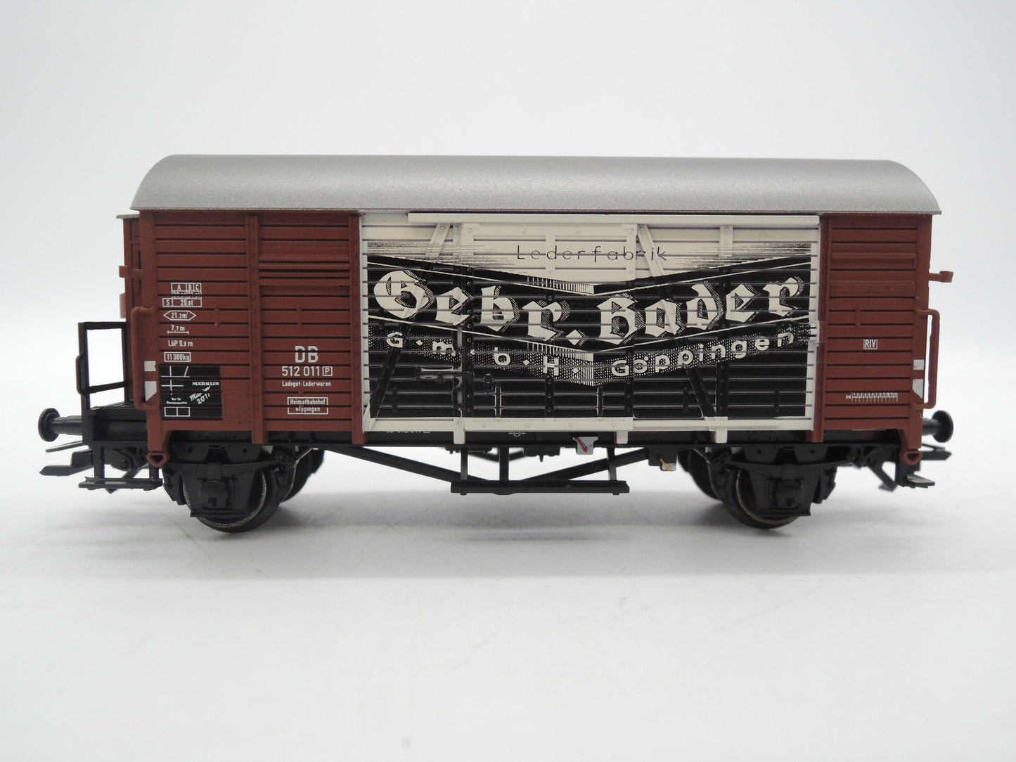Märklin H0 - 48111/Museumwagen 2011 - Gesloten goederenwagen "Gebr. Bader" van de DB