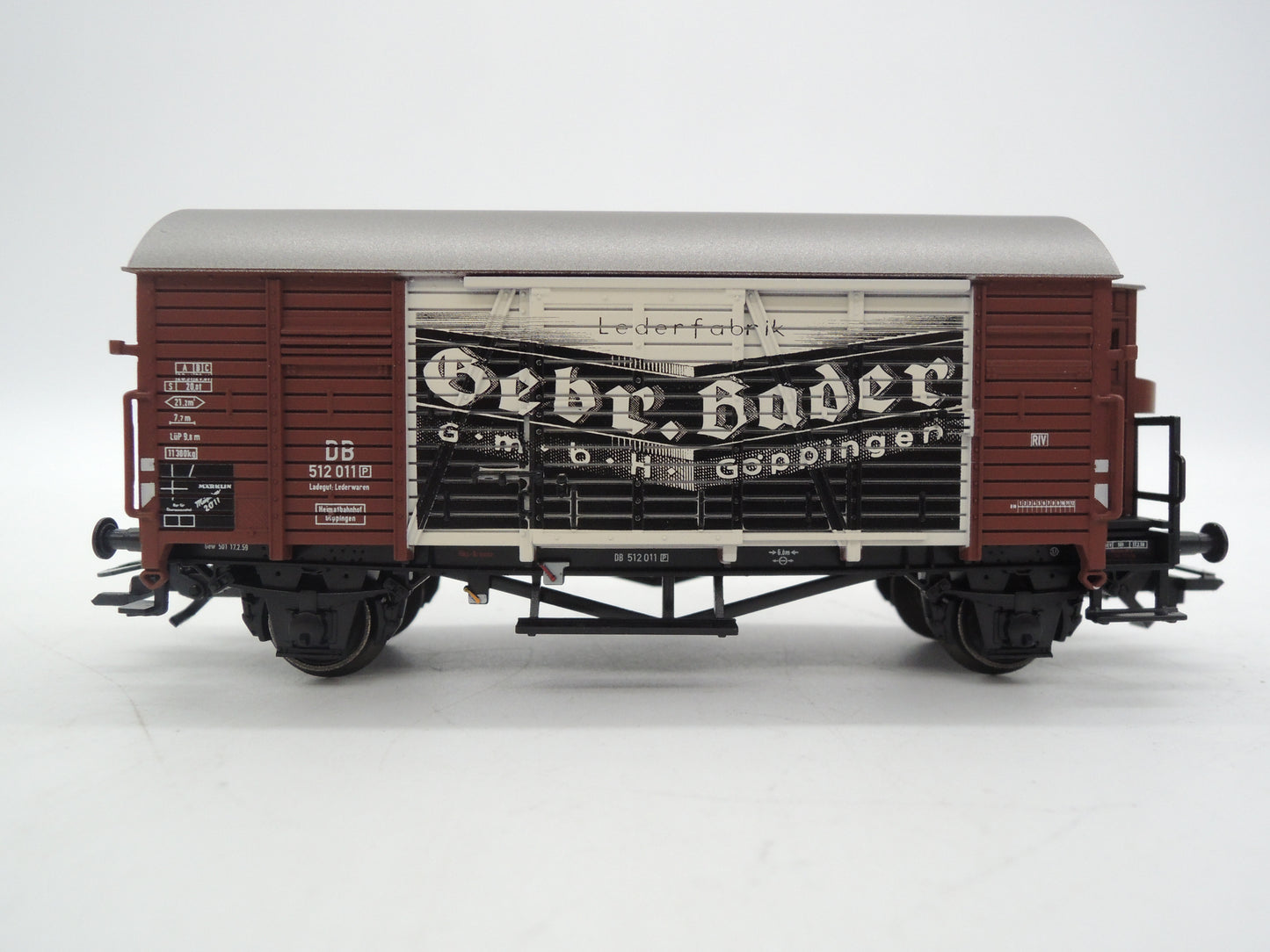 Märklin H0 - 48111/Museumwagen 2011 - Gesloten goederenwagen "Gebr. Bader" van de DB