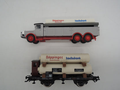 Märklin H0 - Museumwagen 2004 - Gasfleswagen "Göppinger Sauerbrunn"