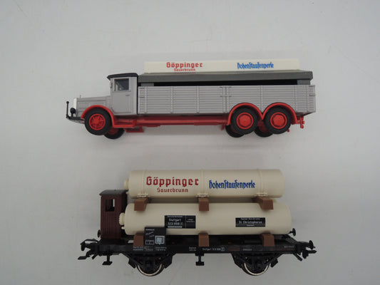 Märklin H0 - Museumwagen 2004 - Gasfleswagen "Göppinger Sauerbrunn"