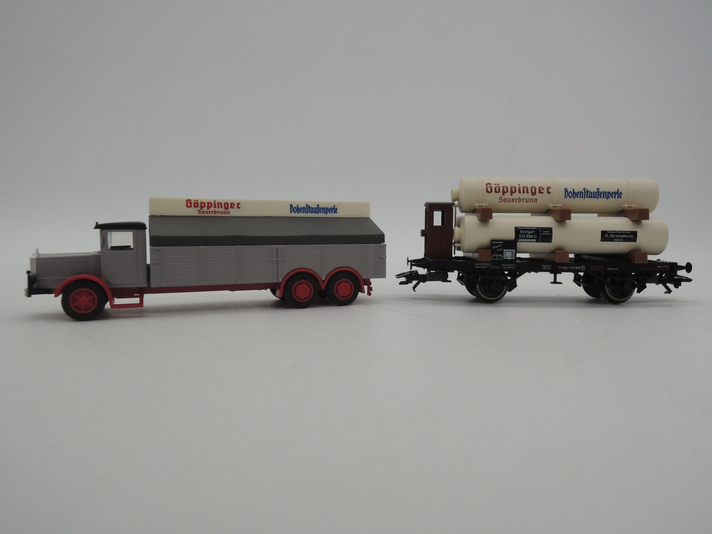Märklin H0 - Museumwagen 2004 - Gasfleswagen "Göppinger Sauerbrunn"
