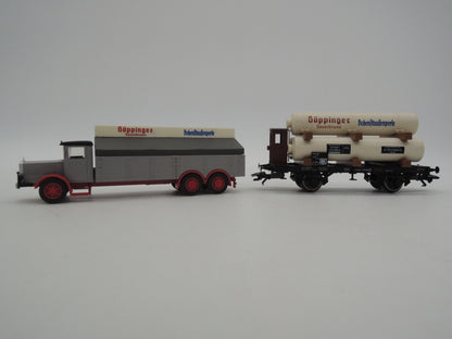 Märklin H0 - Museumwagen 2004 - Gasfleswagen "Göppinger Sauerbrunn"