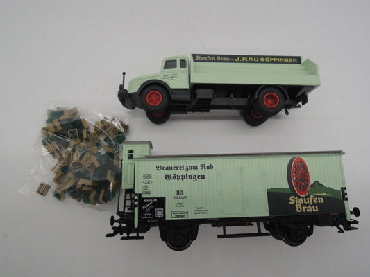 Märklin H0 - 48114/Museumwagen 2014 - Gesloten goederenwagen "Staufen Bräu" van de DB