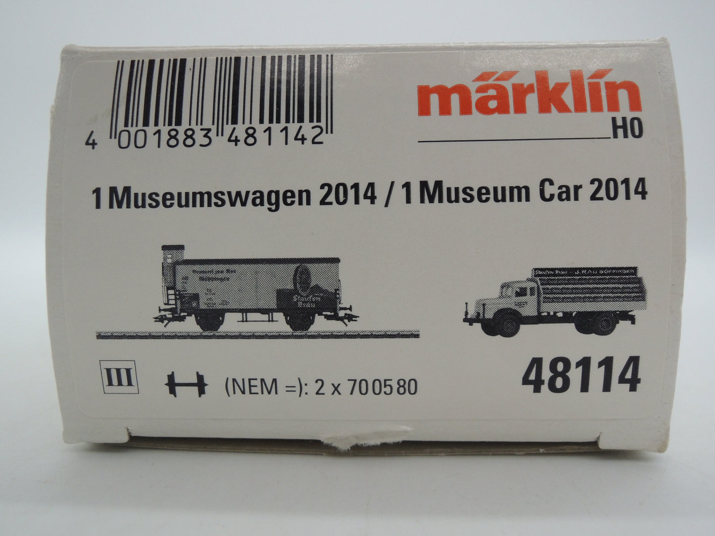 Märklin H0 - 48114/Museumwagen 2014 - Gesloten goederenwagen "Staufen Bräu" van de DB