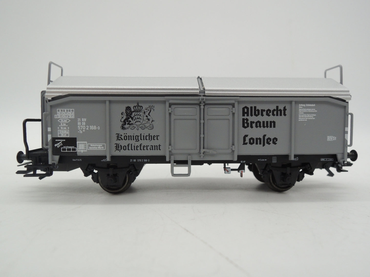 Märklin H0 - 48113/Museumwagen 2013 - Klapdekselwagen "Albrecht Braun" van de DB