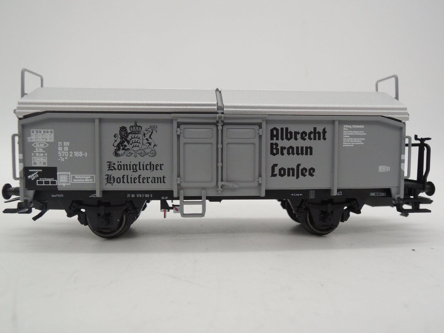 Märklin H0 - 48113/Museumwagen 2013 - Klapdekselwagen "Albrecht Braun" van de DB