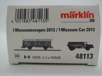 Märklin H0 - 48113/Museumwagen 2013 - Klapdekselwagen "Albrecht Braun" van de DB