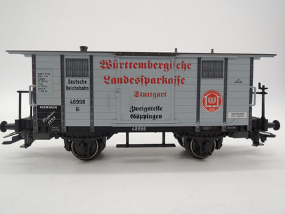 Märklin H0 - Museum 1999 - Gesloten goederenwagen van de DRG