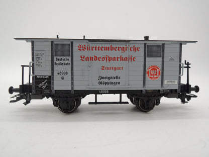Märklin H0 - Museum 1999 - Gesloten goederenwagen van de DRG