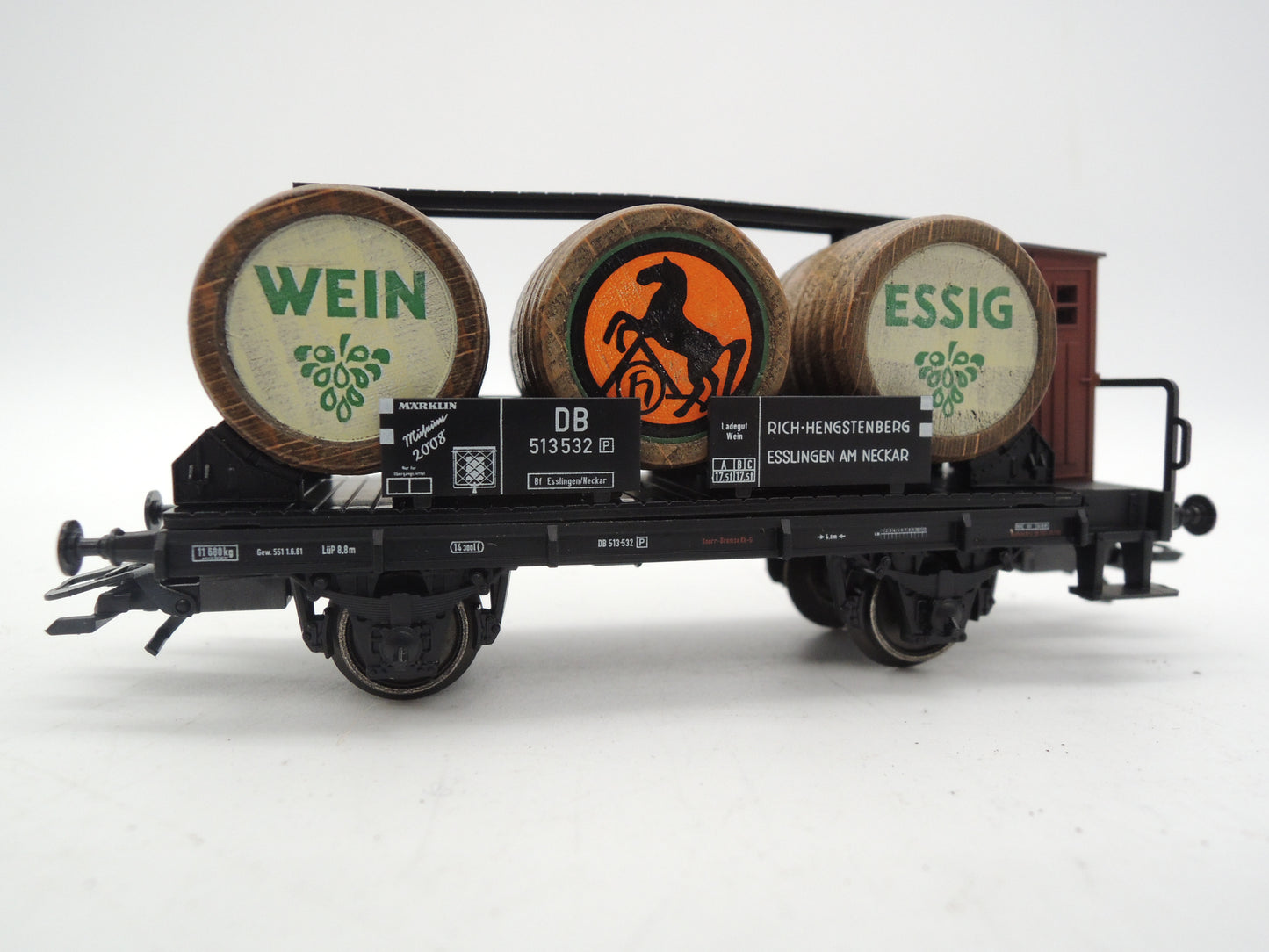 Märklin H0 - 48008/Museumwagen 2008 - Vatenwagen "Hengstenberg" van de DB