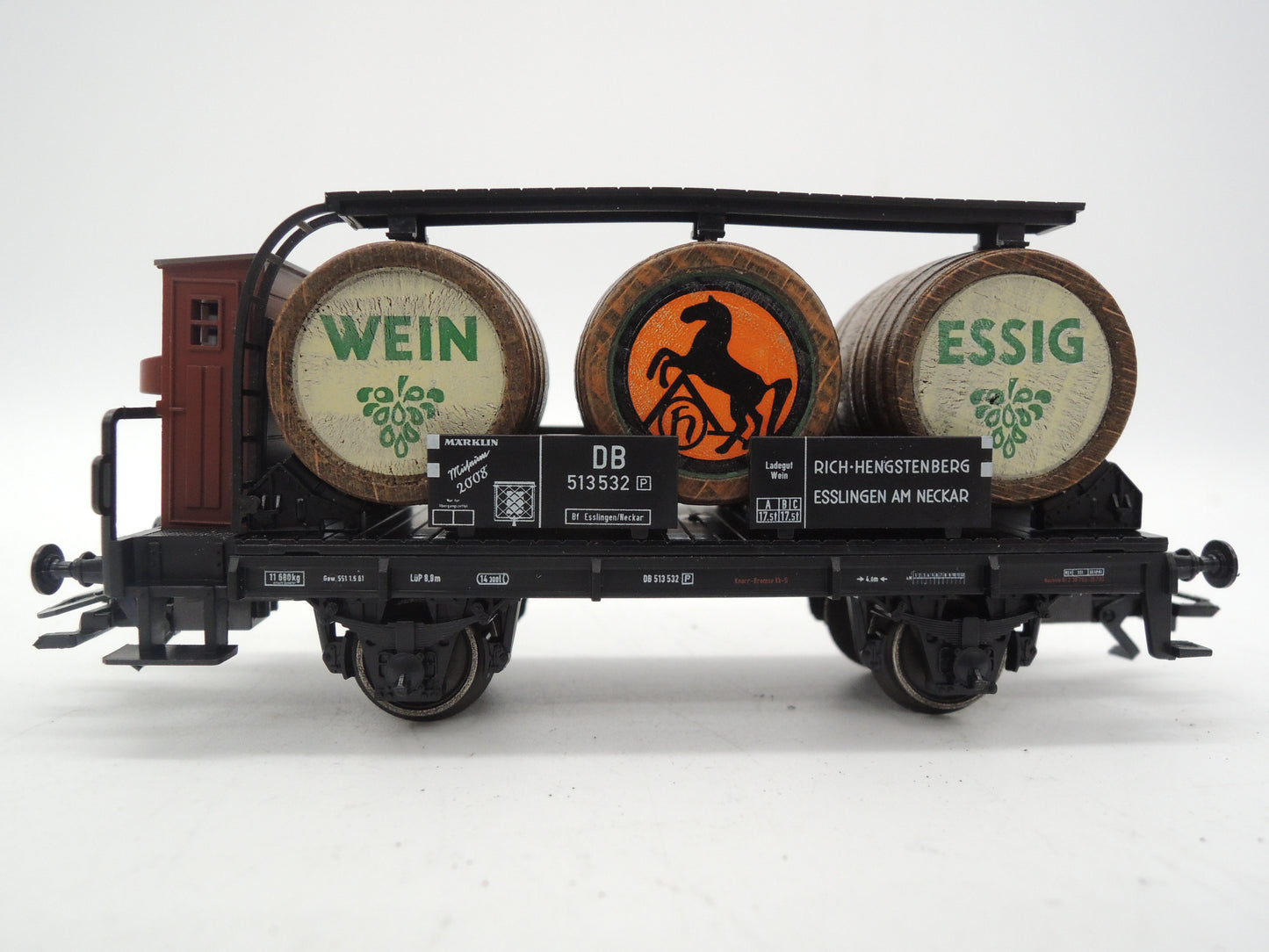 Märklin H0 - 48008/Museumwagen 2008 - Vatenwagen "Hengstenberg" van de DB