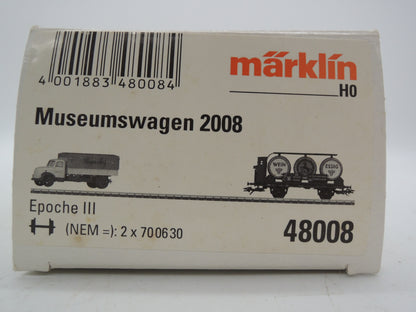 Märklin H0 - 48008/Museumwagen 2008 - Vatenwagen "Hengstenberg" van de DB