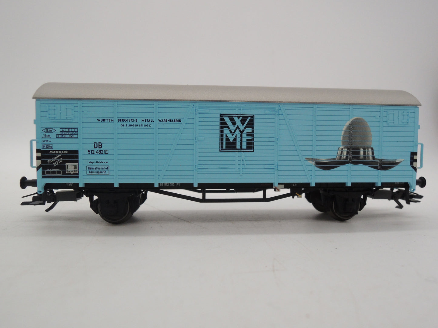 Märklin H0 - 48110/Museumwagen 2010 - Gesloten goederenwagen "Württembergische Metallwarenfabrik" van de DB