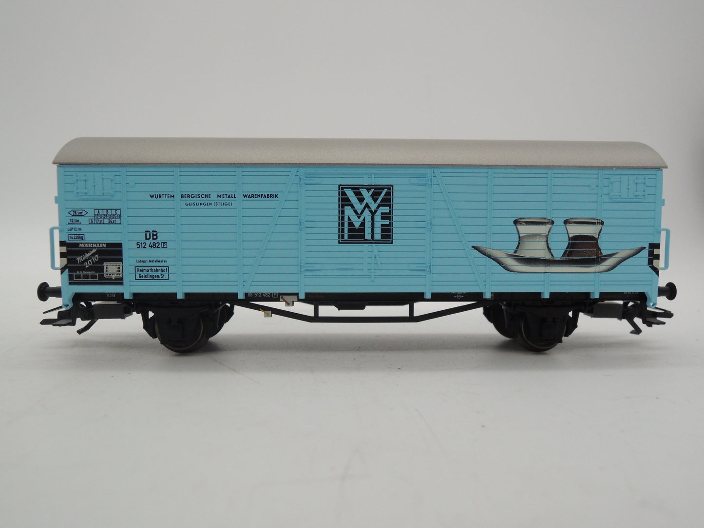 Märklin H0 - 48110/Museumwagen 2010 - Gesloten goederenwagen "Württembergische Metallwarenfabrik" van de DB