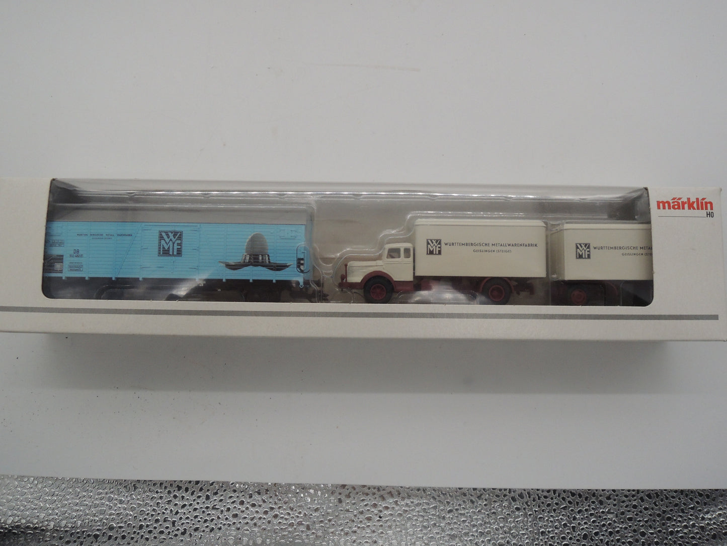 Märklin H0 - 48110/Museumwagen 2010 - Gesloten goederenwagen "Württembergische Metallwarenfabrik" van de DB