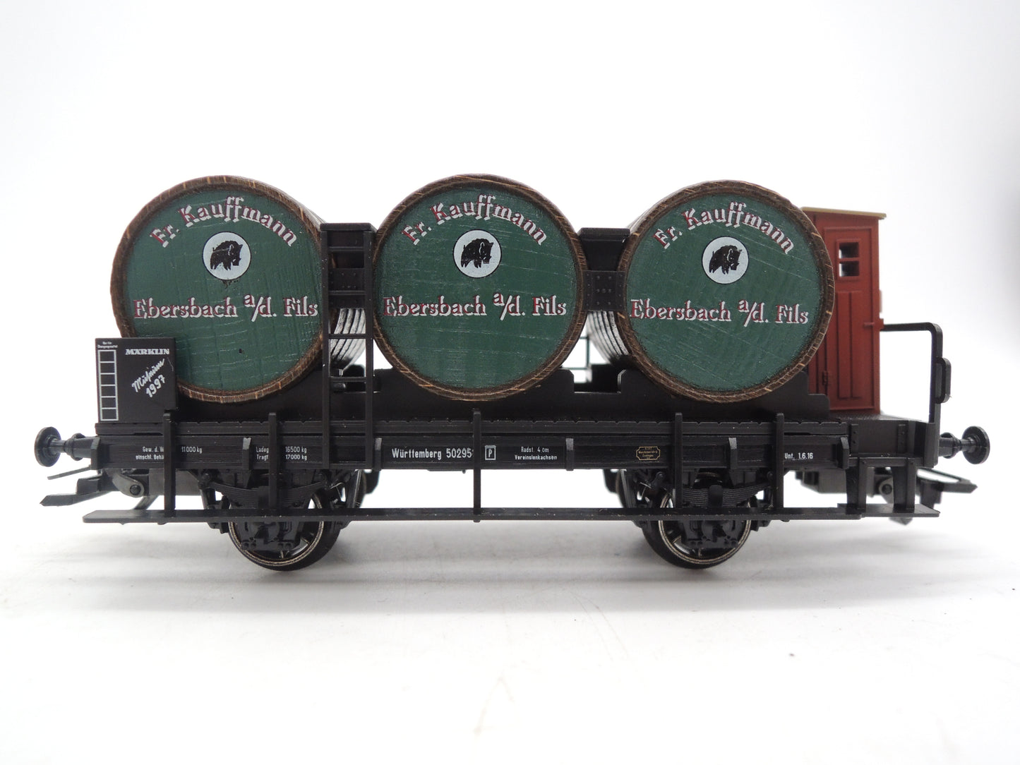 Märklin H0 - Museum 1997 - Vatenwagen "Fr. Kauffmann" van de K.W.St.E.