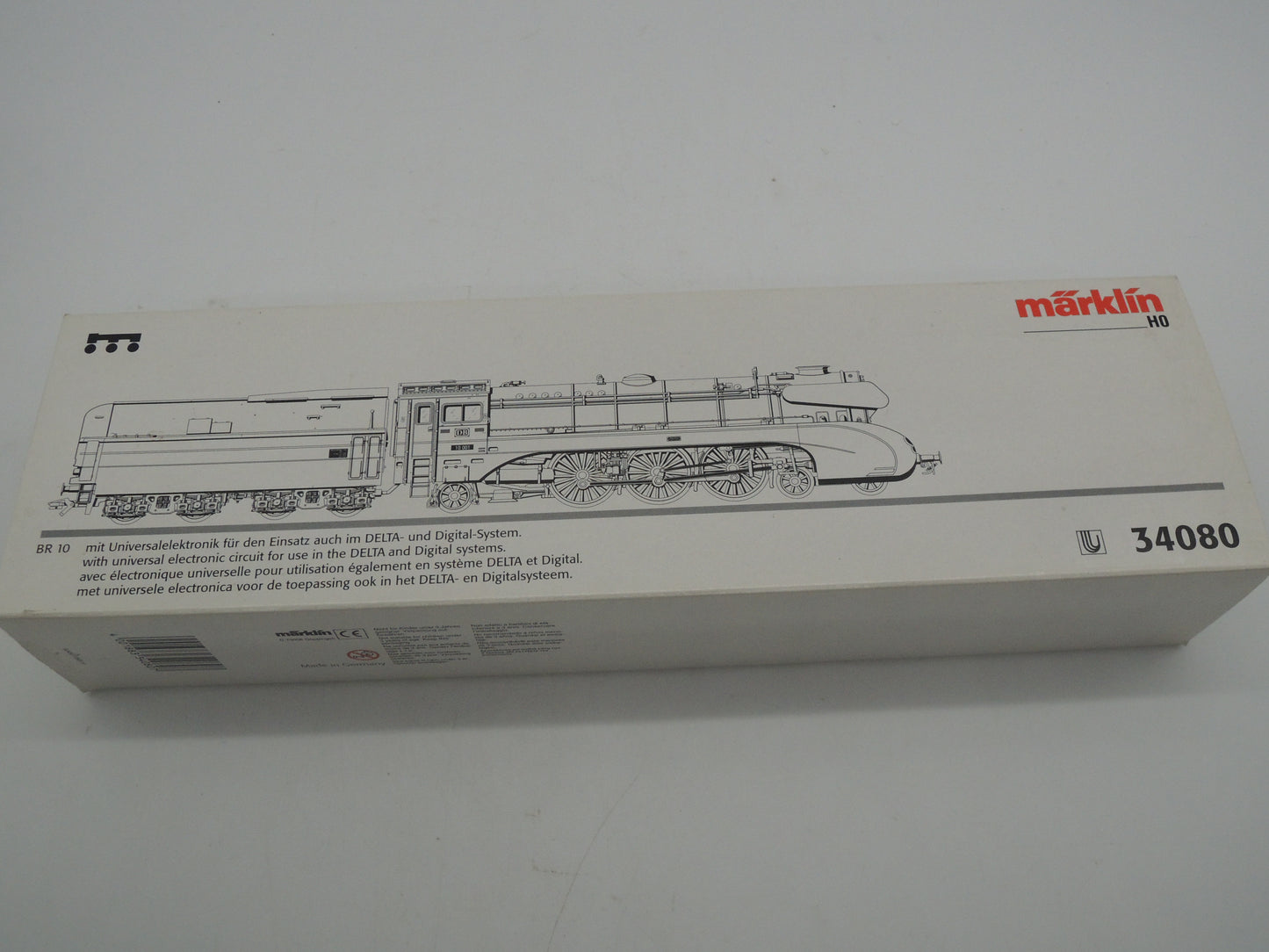 Märklin H0 - 34080 - Stoomloc met tender, BR 10 van de DB, Delta
