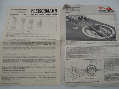 Fleischmann H0 - 6152 - Draaischijf, profi-rail, met 6 sporen