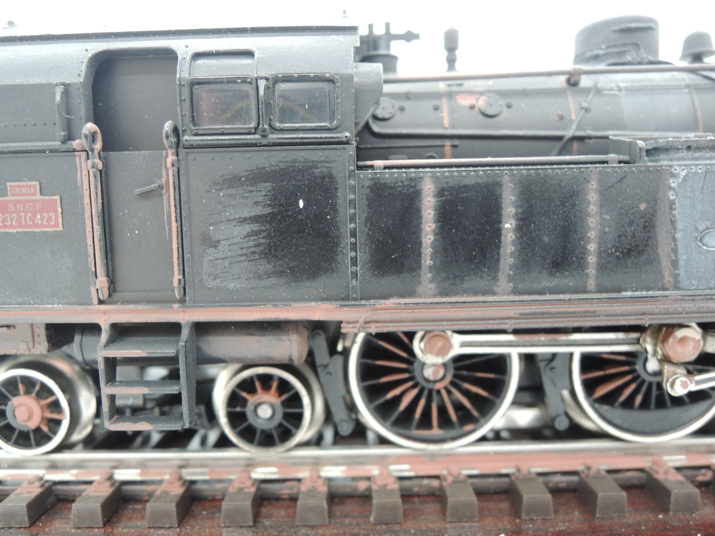 Märklin H0 - 3117 - Tenderloc, Serie 232, geweatherd van de SNCF - Digitaal