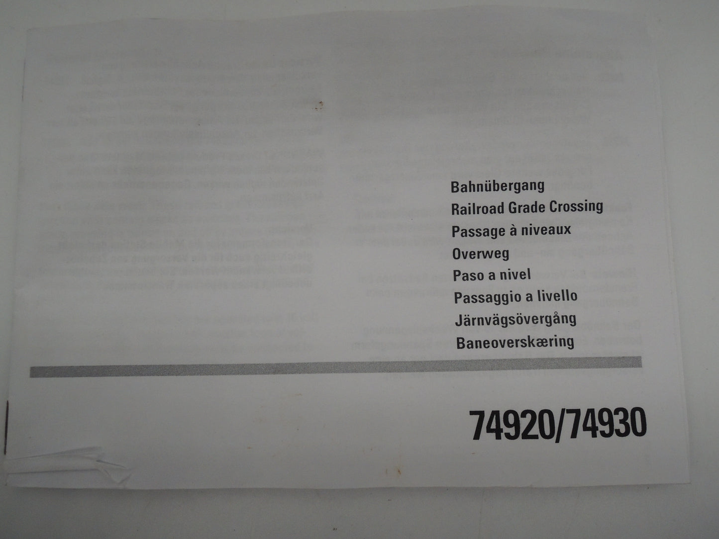 Märklin H0 - 74930 - Uitbreiding voor overweg C-Rail