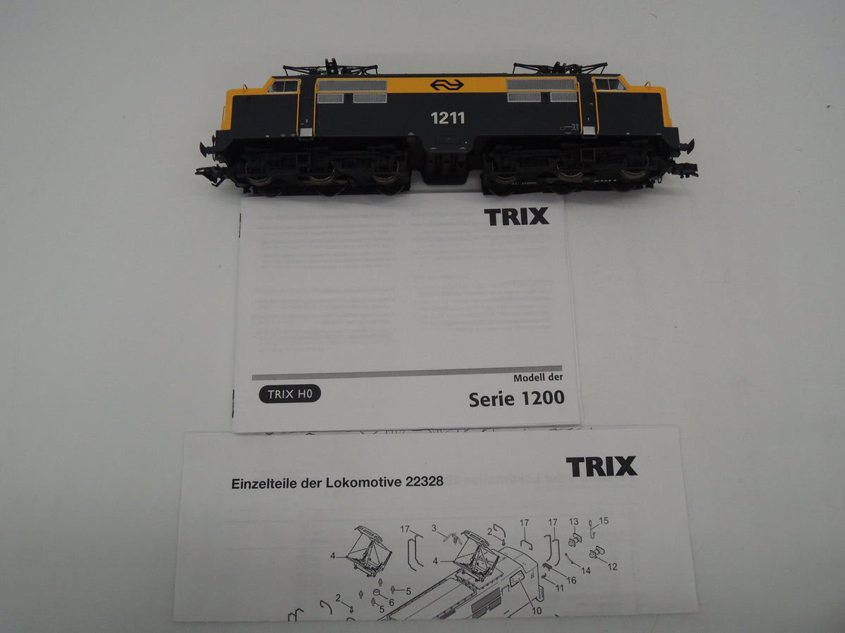 Trix H0 - 22328 - E-loc, Serie 1200 van de NS - Digitaal