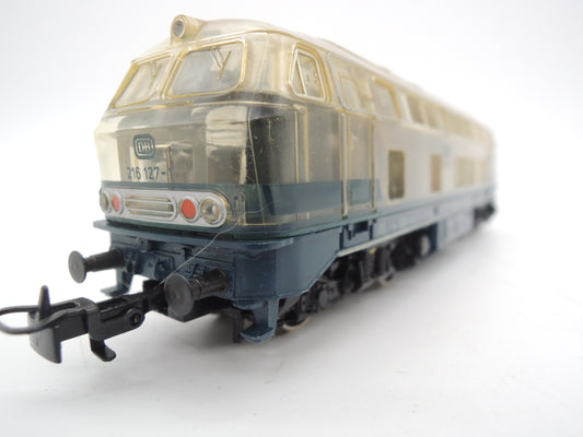 Märklin H0 - 3774 - Dieselloc, BR 216 van de DB met transparante kap - Digitaal