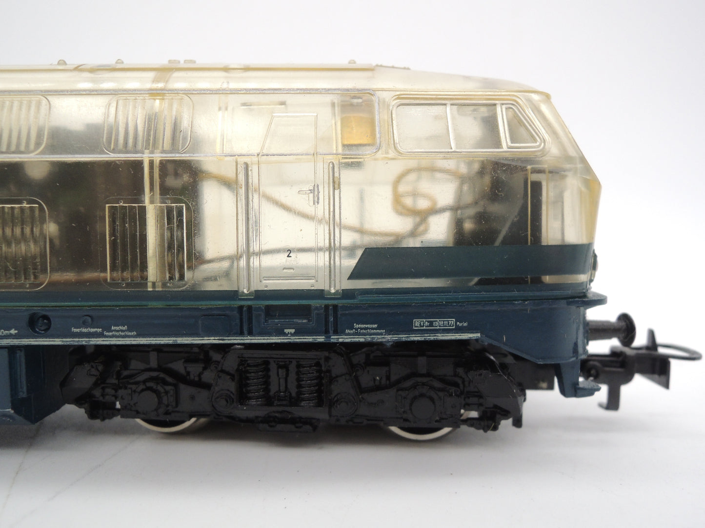 Märklin H0 - 3774 - Dieselloc, BR 216 van de DB met transparante kap - Digitaal