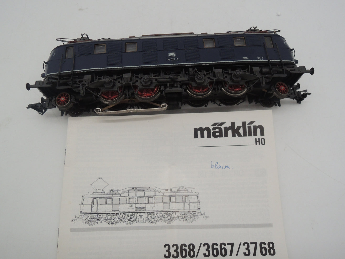 Märklin H0 - 3368 - E-loc, BR 118 van de DB - Digitaal