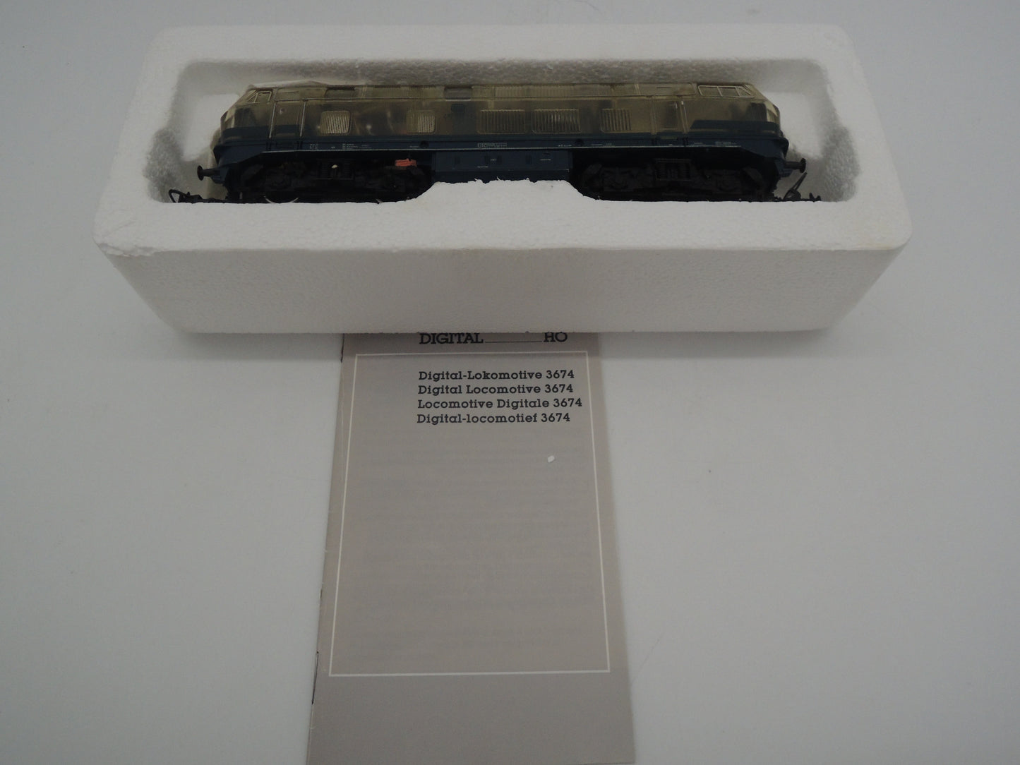 Märklin H0 - 3774 - Dieselloc, BR 216 van de DB met transparante kap - Digitaal